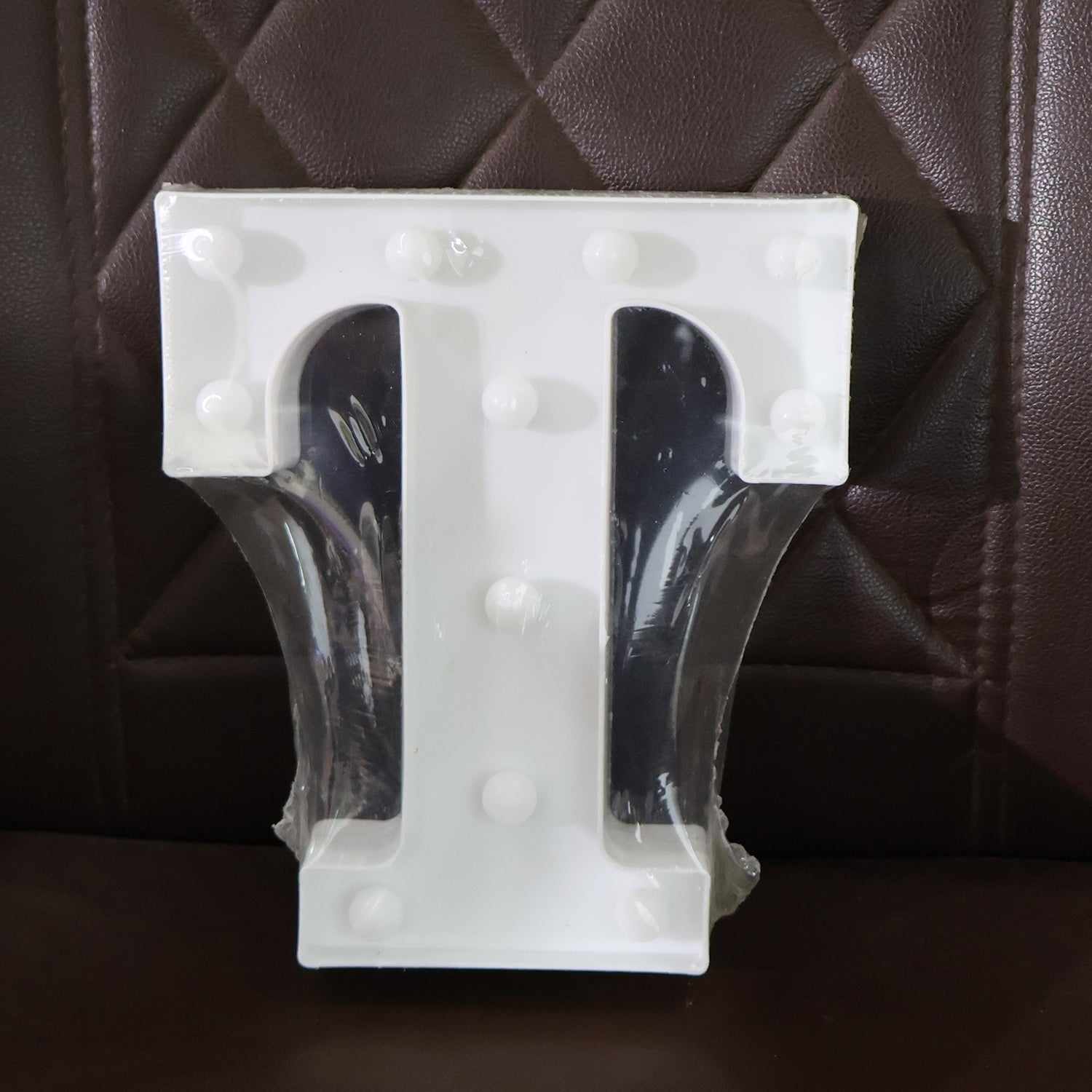 Decorative LED Marquee Alphabet Letter Light “T” (1 Pc) Decorative LED Marquee Alphabet Letter Light “T” (1 Pc)